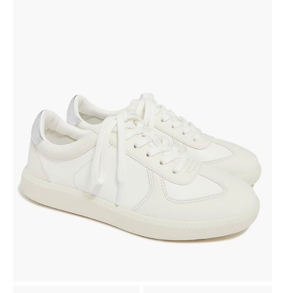 J.Crew Womens $128 City Tour Sneakers in White Size 5.5 CA764